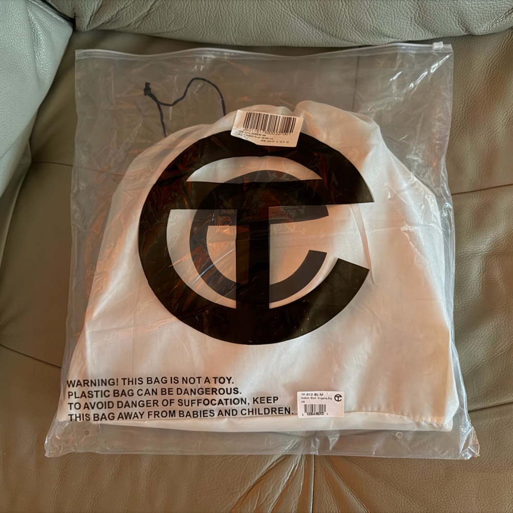black telfar bag